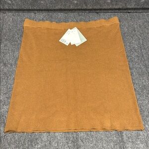 H&M Tan Mini Skirt